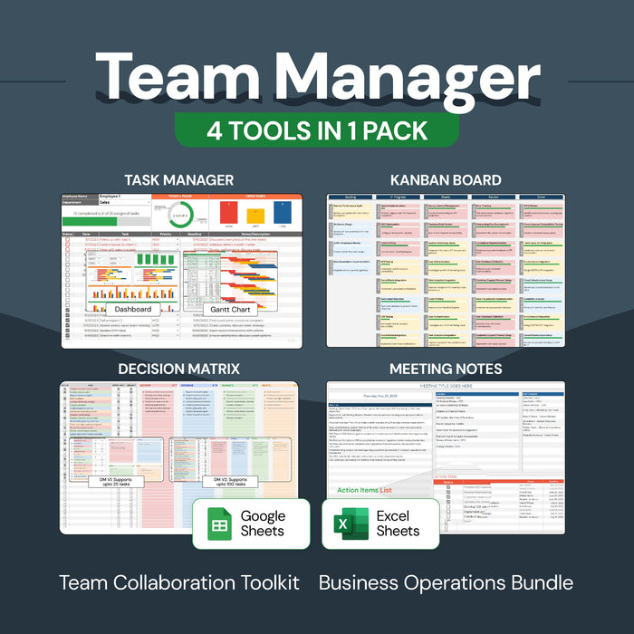 Team Manager's 4in1 Pack