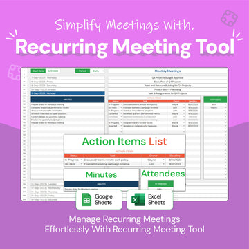 Recurring Meeting Template